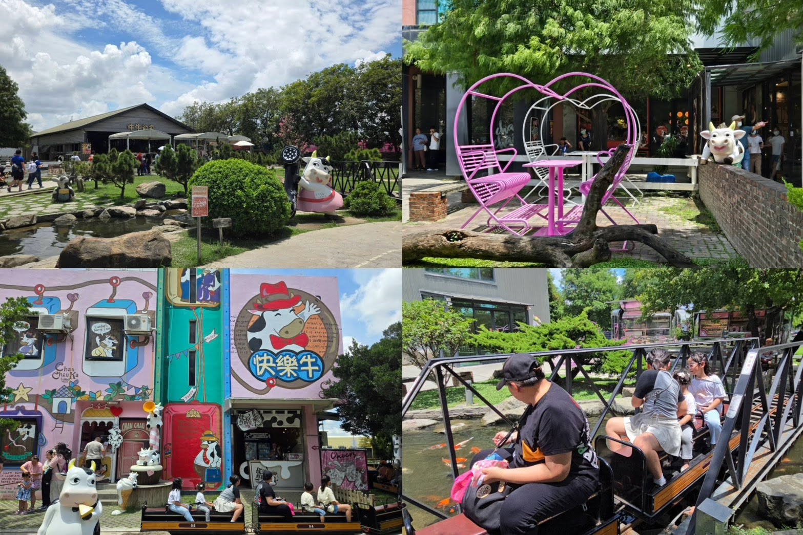 雲林親子一日遊！「千巧谷牛樂園牧場」免費入園、近距離餵牛，還能享用人氣鮮奶烘焙 