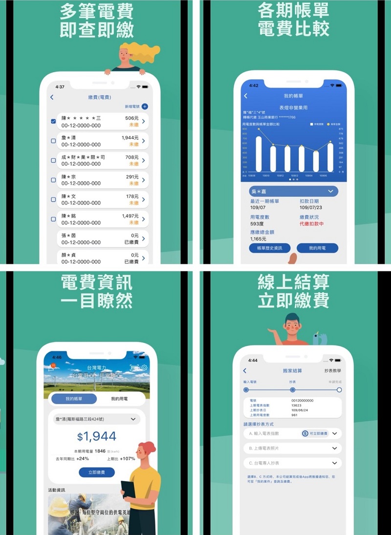 APP統一管理用電量、線上繳款、即時報修超方便，每期再享電費減收- 大丈夫週記::486部落格