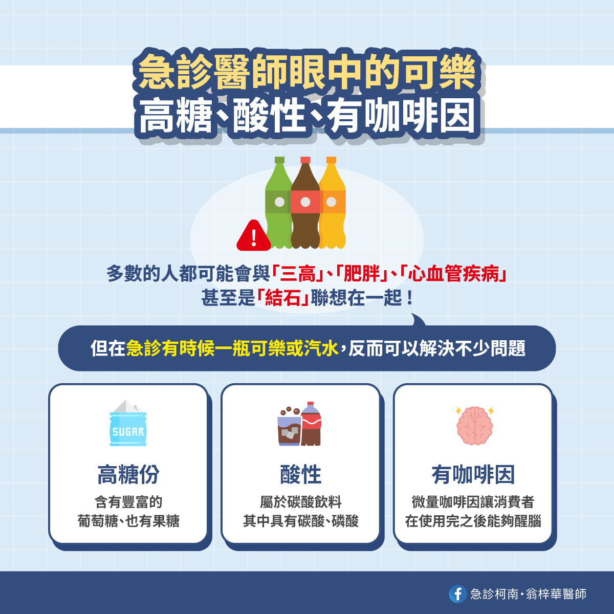 到醫院急診,醫生請我去買可樂???